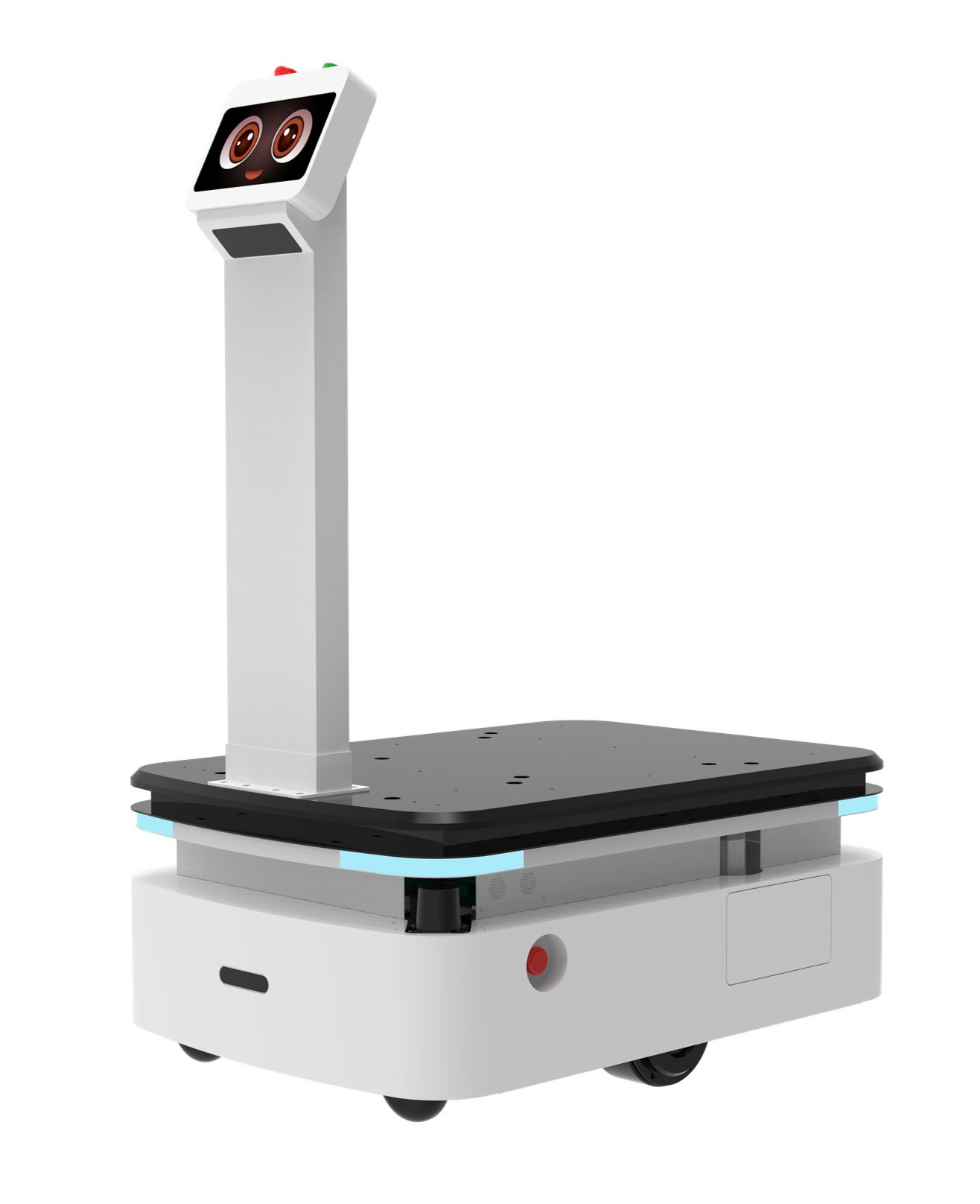 Dual Laser Flyboat Factory Delivery Robots